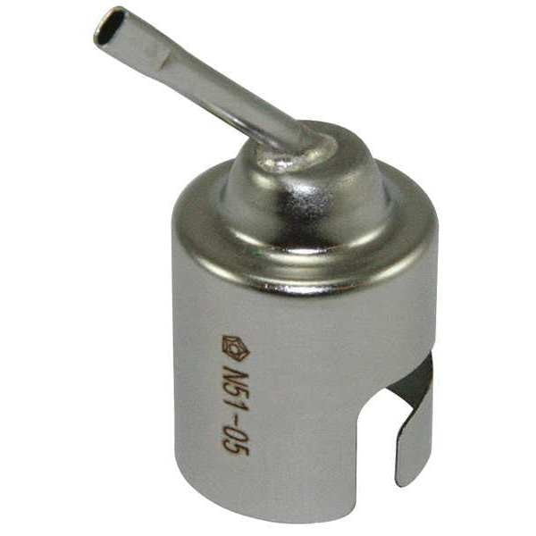 Nozzle, 0.05 in. x 0.11 in., Rework, Bent