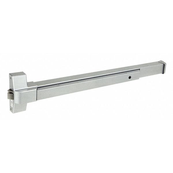 Rim Exit Device, Satin, 36 in. Door W