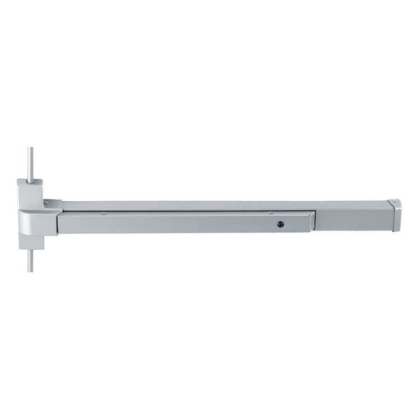 Surface Vertical Rod, Satin, 48 in. Door W