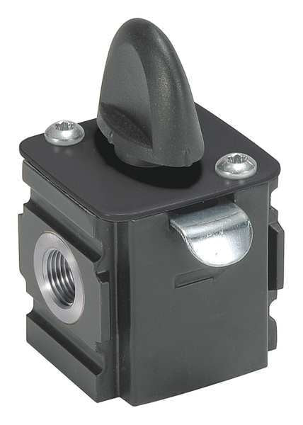 Lock Out Ball Valve, 1/4 in. NPT, 45 cfm