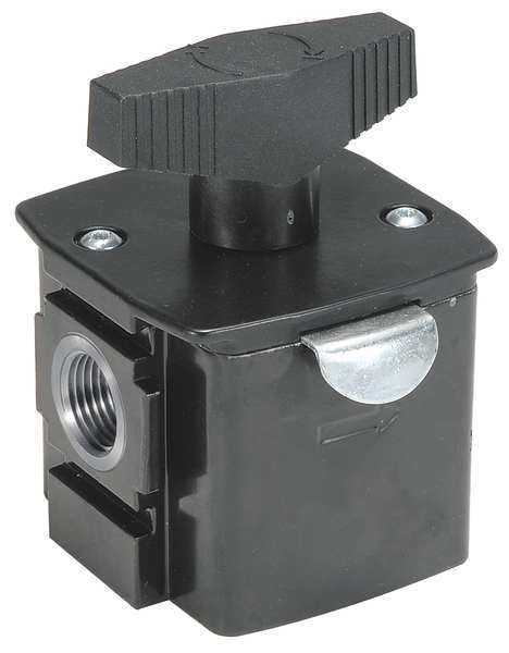 Lock Out Ball Valve, 1/2 in. NPT, 560 cfm