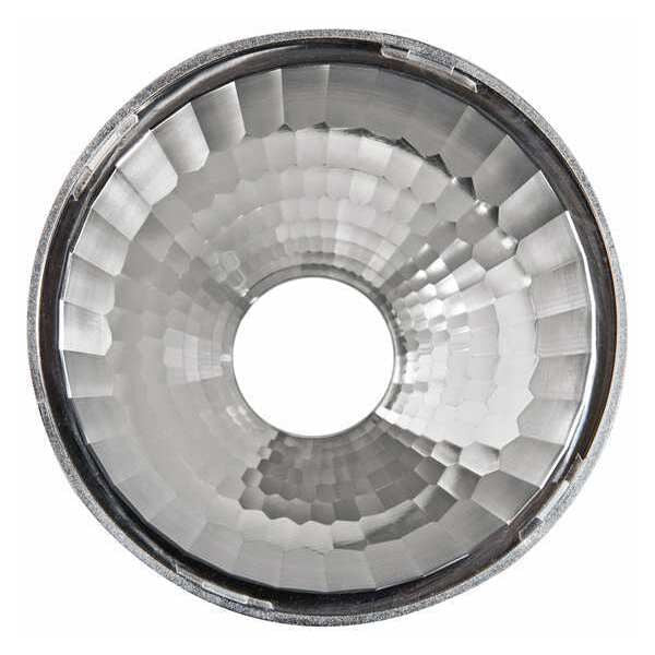 LED Narrow Spot Rflctor, 4-11/16inL, Silvr