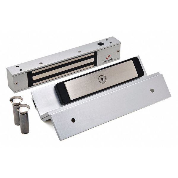 Electromagnetic Lock, 10-1/2in.L, Aluminum