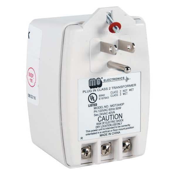 Transformer, Plastic, 24VAC Voltage Output
