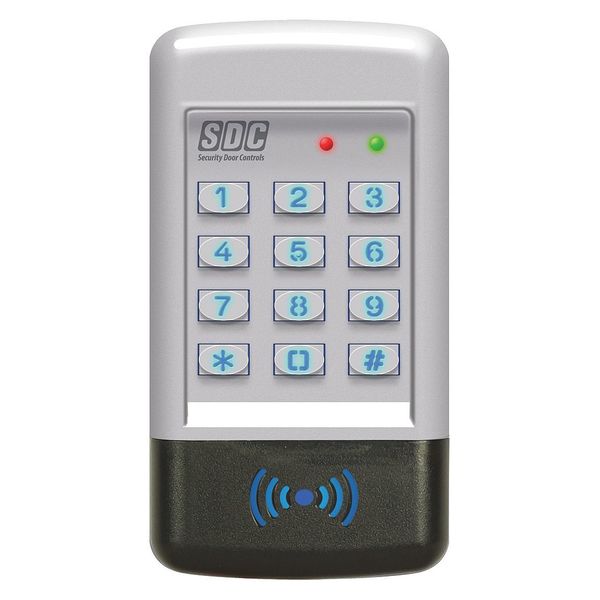 Digital Keypad with Prox Reader, 3 in. W