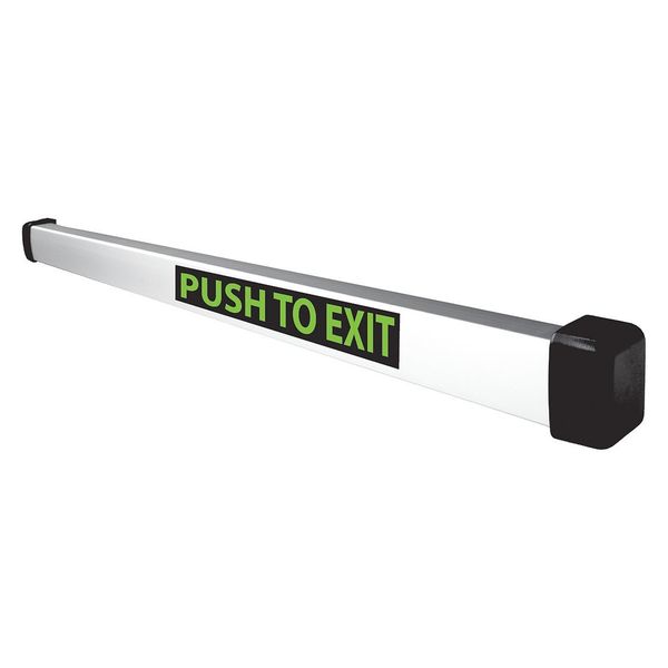 Push To Exit Bar, Aluminum