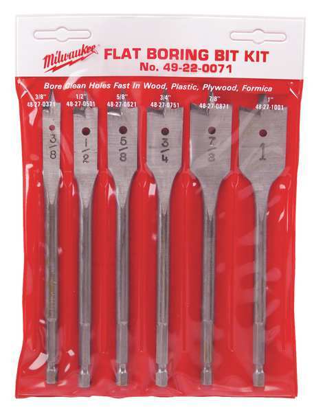Flat Boring Bit 6