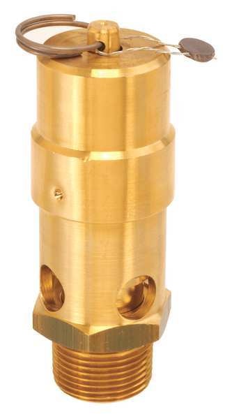 Air Safety Valve, 1 In Inlet, 75 psi