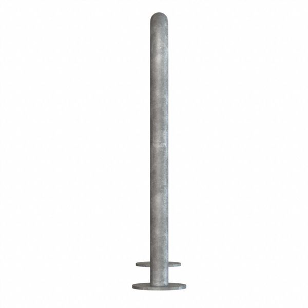 Bike Rack, Galv, (5)Bikes, 36 in. H, 3 in. W