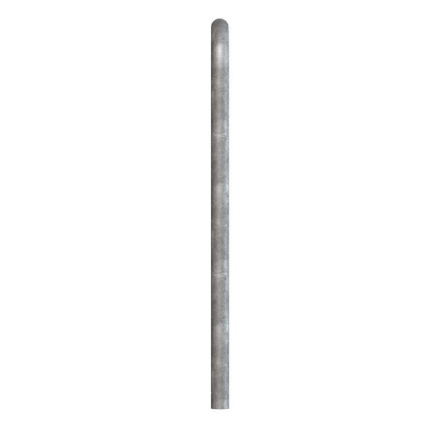 Bike Rack, Galv, (7)Bikes, 46 in. H, 3 in. W