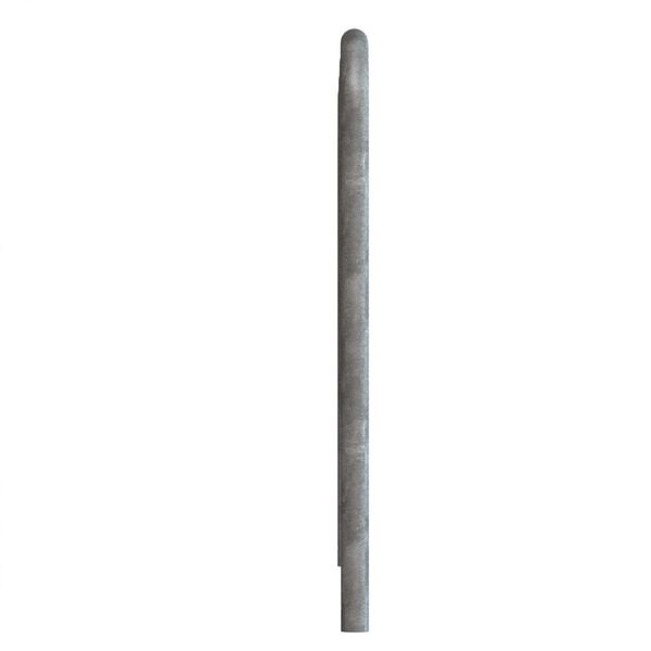 Bike Rack, Galv, (9)Bikes, 46 in. H, 3 in. W