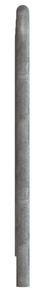 Bike Rack, Galv, (9)Bikes, 46 in. H, 3 in. W