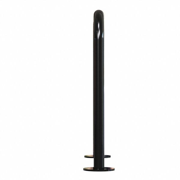 Bike Rack, Blk, (5) Bikes, 36 in. H, 3 in. W