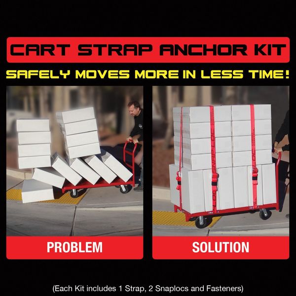 Platform Cart Strap Anchor Kit with Cam