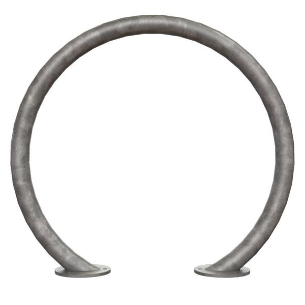 Bike Rack, Galv, (2)Bikes, 32-3/8in.H, 3in.W