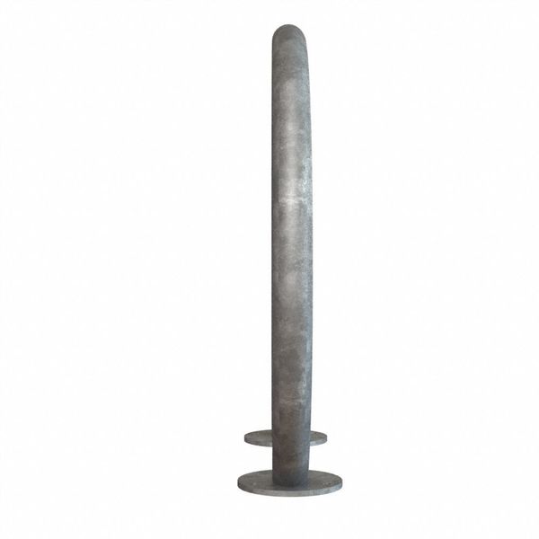 Bike Rack, Galv, (2)Bikes, 32-3/8in.H, 3in.W