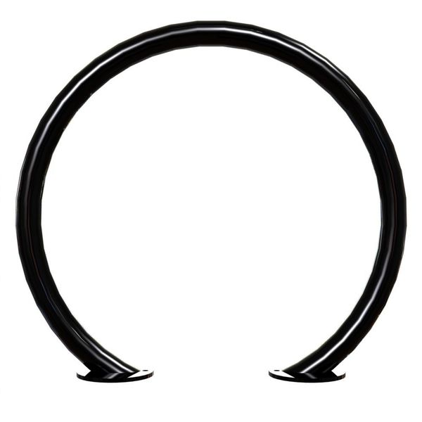 Bike Rack, Blk, (2)Bikes, 32-3/8in.H, 3in.W