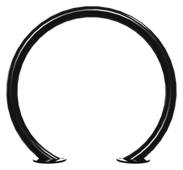 Bike Rack, Blk, (2)Bikes, 32-3/8in.H, 3in.W
