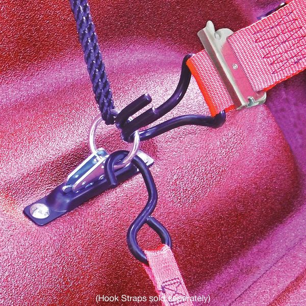 Logistic Tie-Down Anchor Kit, Stl, 1000lb.