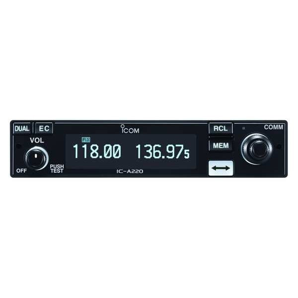 Two-Way Radio, VHF, Blk, 3-1/2inHx15-1/2inL