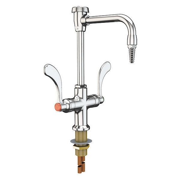 Gooseneck Laboratory Faucet, Brass Body