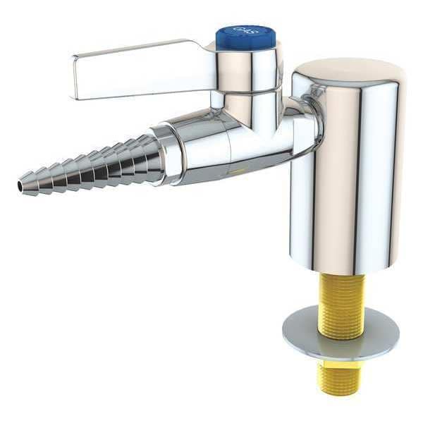 Ball Valve, Polished Chrome, 3/8