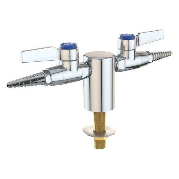 Ball Valve, Polished Chrome, 3/8