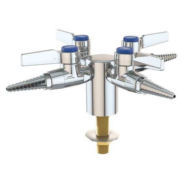 Ball Valve, Polished Chrome, 3/8