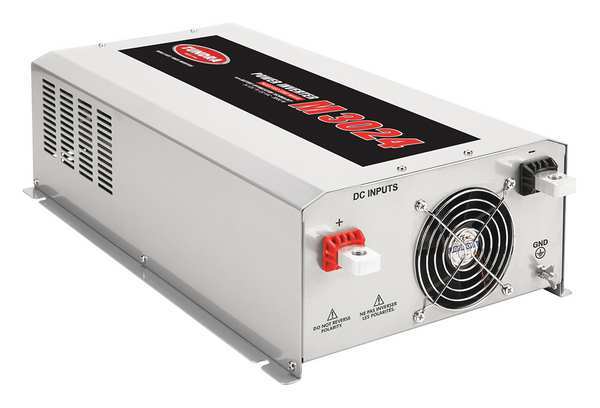 Inverter, 120VAC, 24VDC, 3000W, 3 Outlets