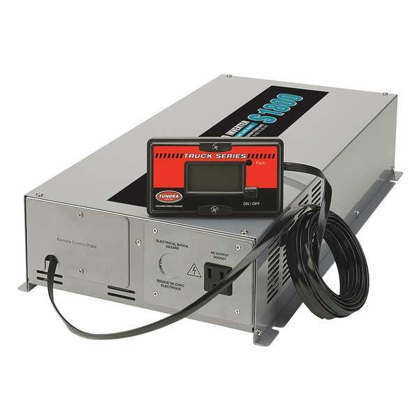 Inverter, Steel Case, Pure Sine Wave Form, 1,800 W Nominal Output, 1 Outlets