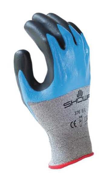 Cut Resistant Coated Gloves, A4 Cut Level, Foam Nitrile, 2XL, 1 PR