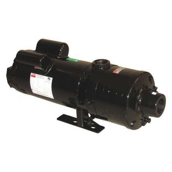 Pressure Booster Pump, 3 hp, 240V AC, 1 Phase, 1-1/2 in NPT Inlet Size, 3 Stage, 92 psi Max Pressure