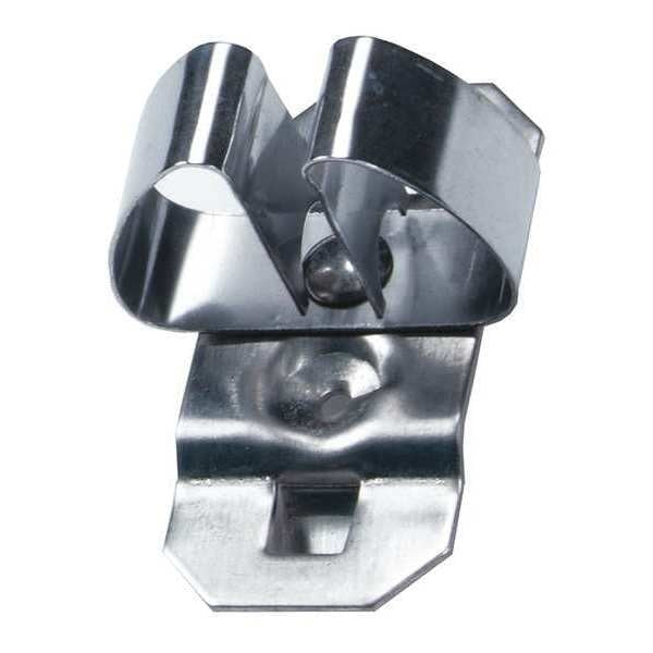 1/4 In. to 1/2 In. Hold Range Stainless Steel Standard Spring Clip for Stainless Steel LocBoard 3 Pack