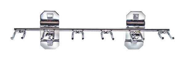 8-1/8 In. W Stainless Steel Multi-Prong Tool Holder for Stainless Steel LocBoard