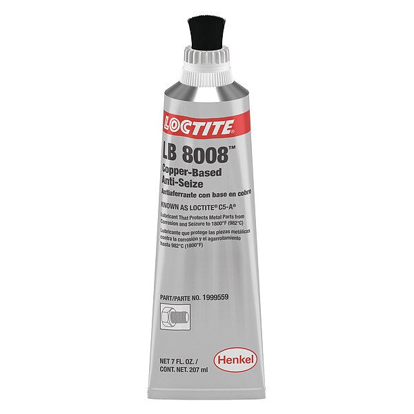Anti-Seize Lubricant, 7 oz, Copper, Tube LB 8008(TM) C5-A(R)