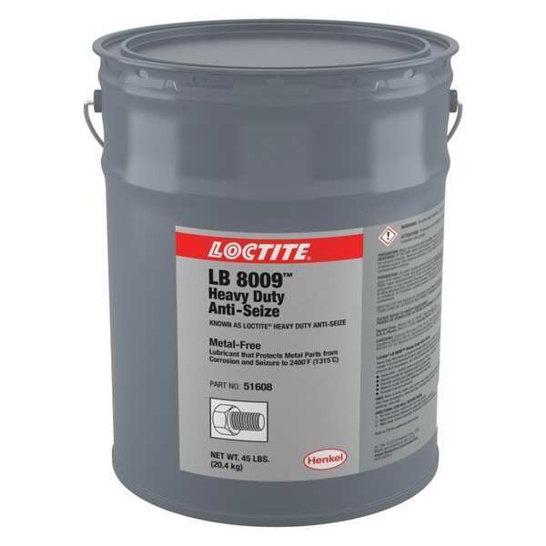 Anti-Seize, Heavy Duty, 45 lb, Pail LB 8009(TM) HEAVY DUTY ANTI-SEIZE