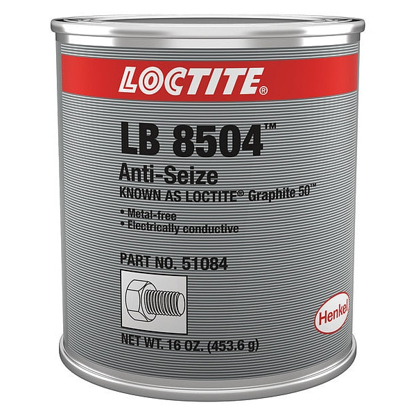 Anti-Seize, Graphite, 16 oz, Can, LB 8504 LB 8504(TM) Graphite- 50(TM)