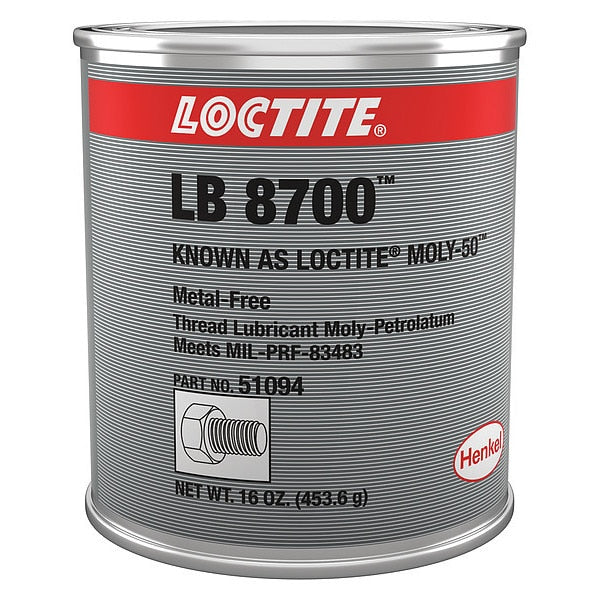 Anti-Seize, Molybdenum, 16 oz Can LB 8700(TM) Moly-50(TM)