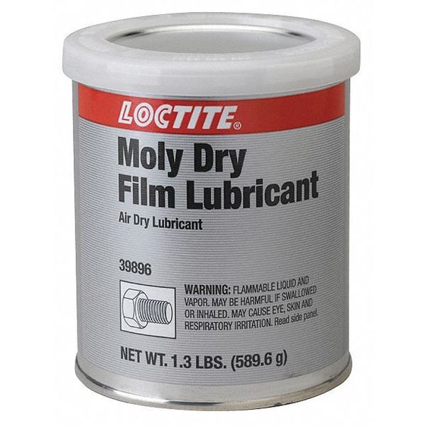 Dry Film Lubricant, 1.3 lb., Can, Black LB 8017 Moly Dry Film Lubricant
