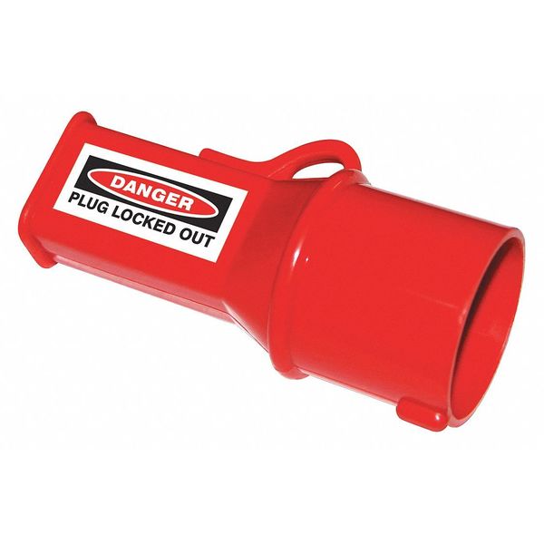Plug Lockout, Red.1/4