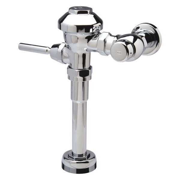 3.0 gpf, Urinal Manual Flush Valve, Polished Chrome, 1 in IPS