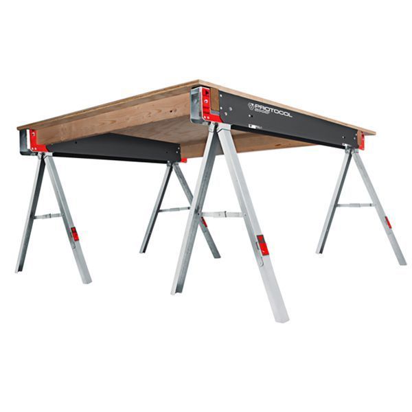 Sawhorse, Work Table, 47 in., Steel