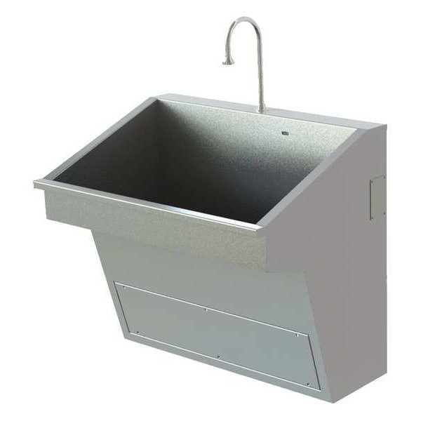 36 in W x 23 3/4 in L x 32 1/4 in H, Wall Mount