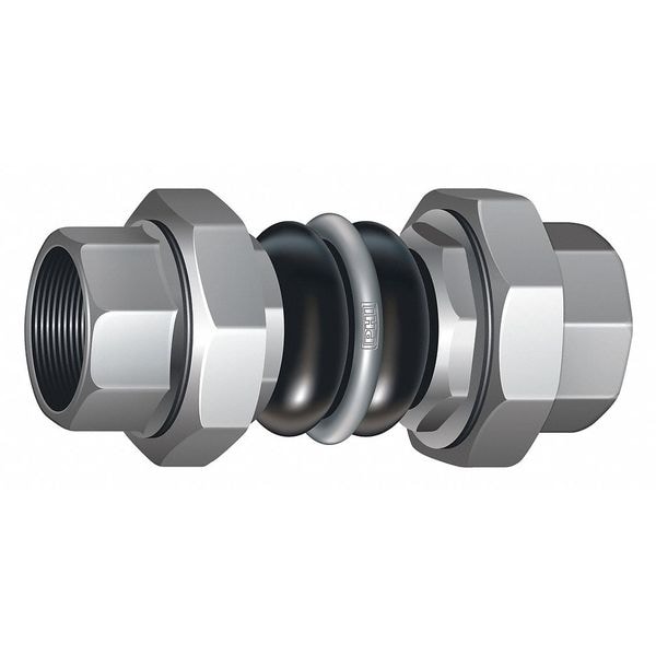 Expansion Joint, Threaded Union, 1in. Pipe