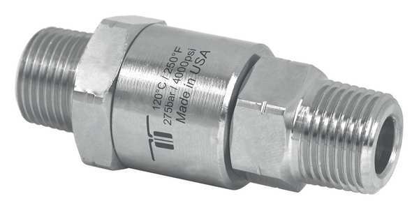 Rotary Union, NPTM X NPTM, SS, 30 RPM