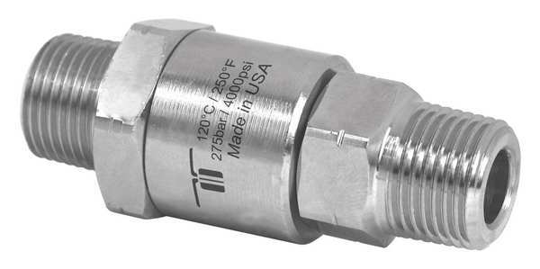 Rotary Union, NPTM X NPTM, Single, 30 RPM