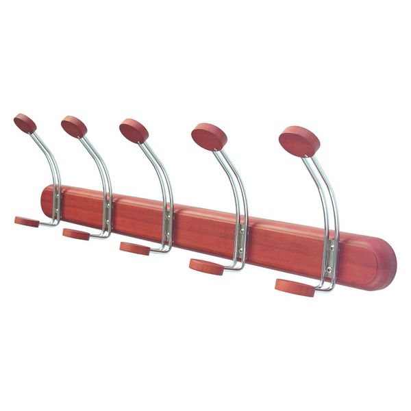 Coat Rack, Cherry, 7-3/4 in. D