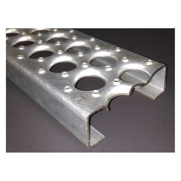 Anti-Slip Channel, 144 in.L, Grip, 13 Gauge