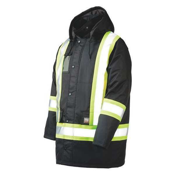 Men's Black Polyester Jacket size XL