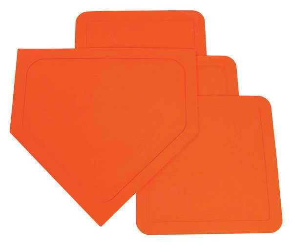 Base Set, 4 lb., Rubber, PK4